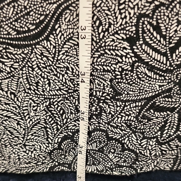 J. Jill Black and White V-Neck Mini Dress - Picture 6 of 7